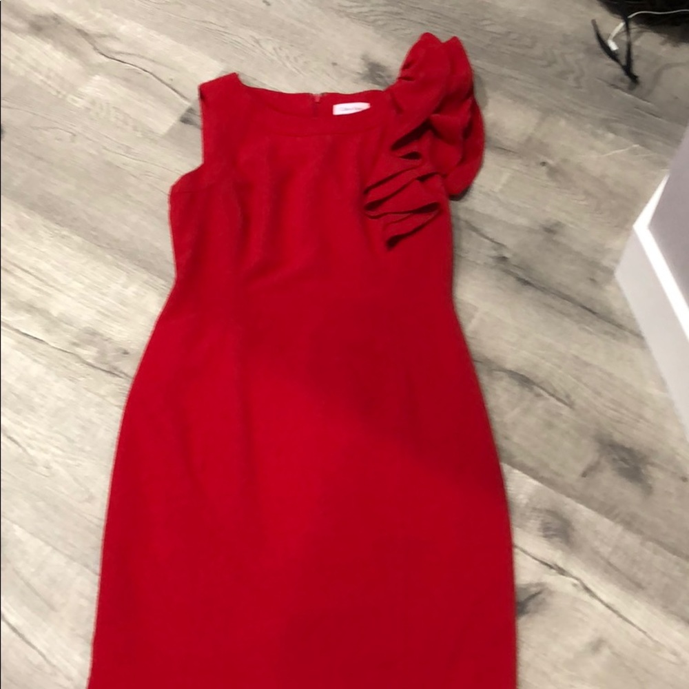 Calvin Klein Red Dress